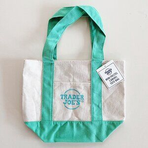 Trader Joe's Mini Tote Mint